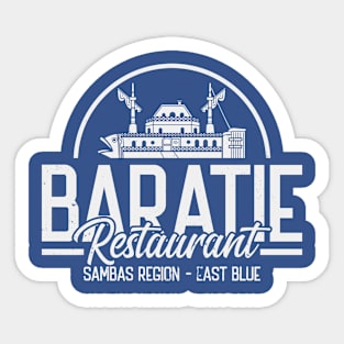 Pirate Restaurant Sticker
